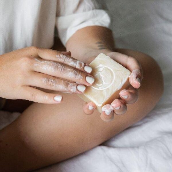 shampoo bar coconut milk voor droog en grof haar